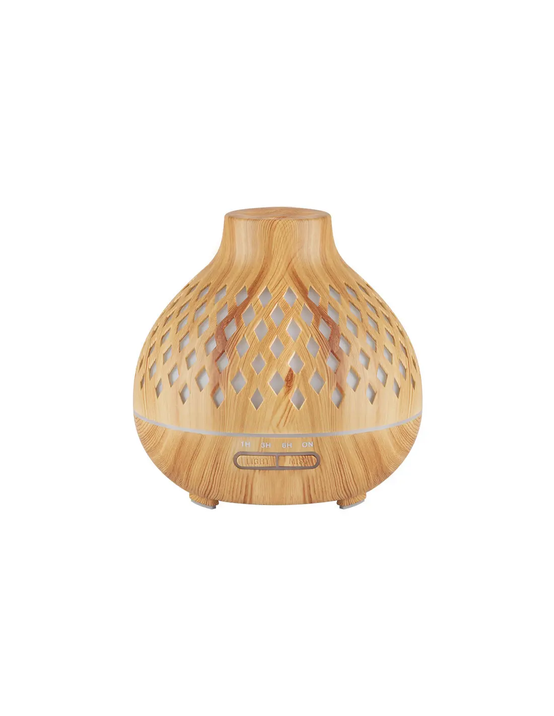 Aroma dyfuzor nawilżacz powietrza spa 10 light wood 400 ml + timer 