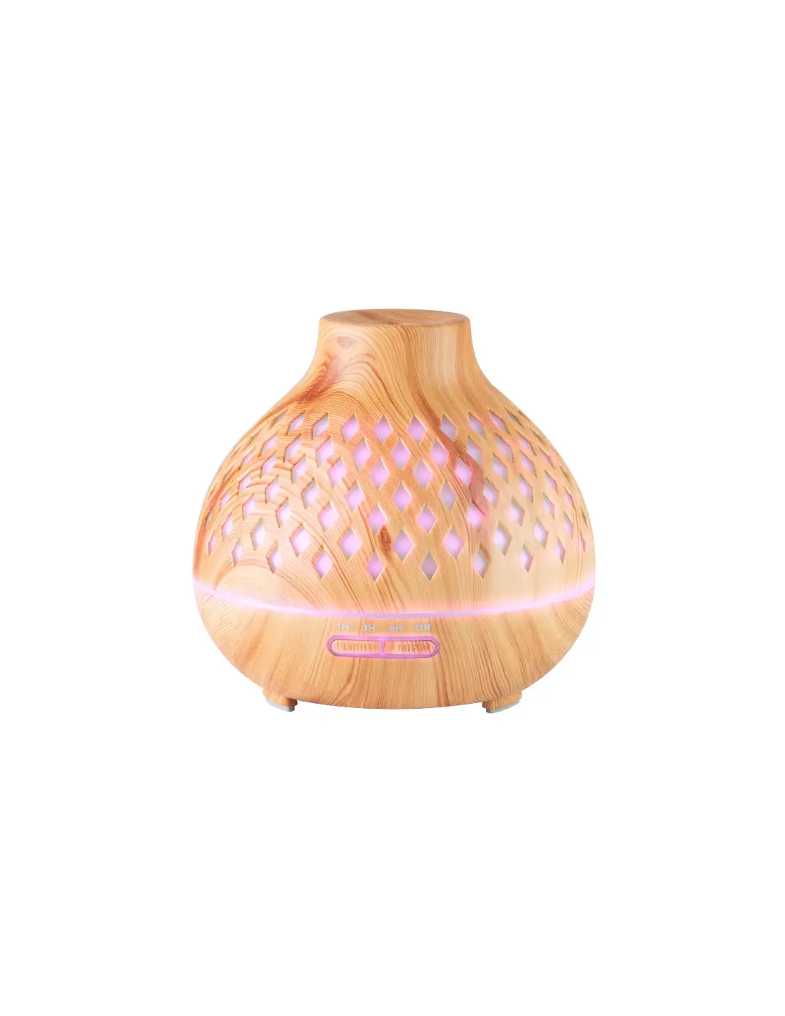 Aroma dyfuzor nawilżacz powietrza spa 10 light wood 400 ml + timer 