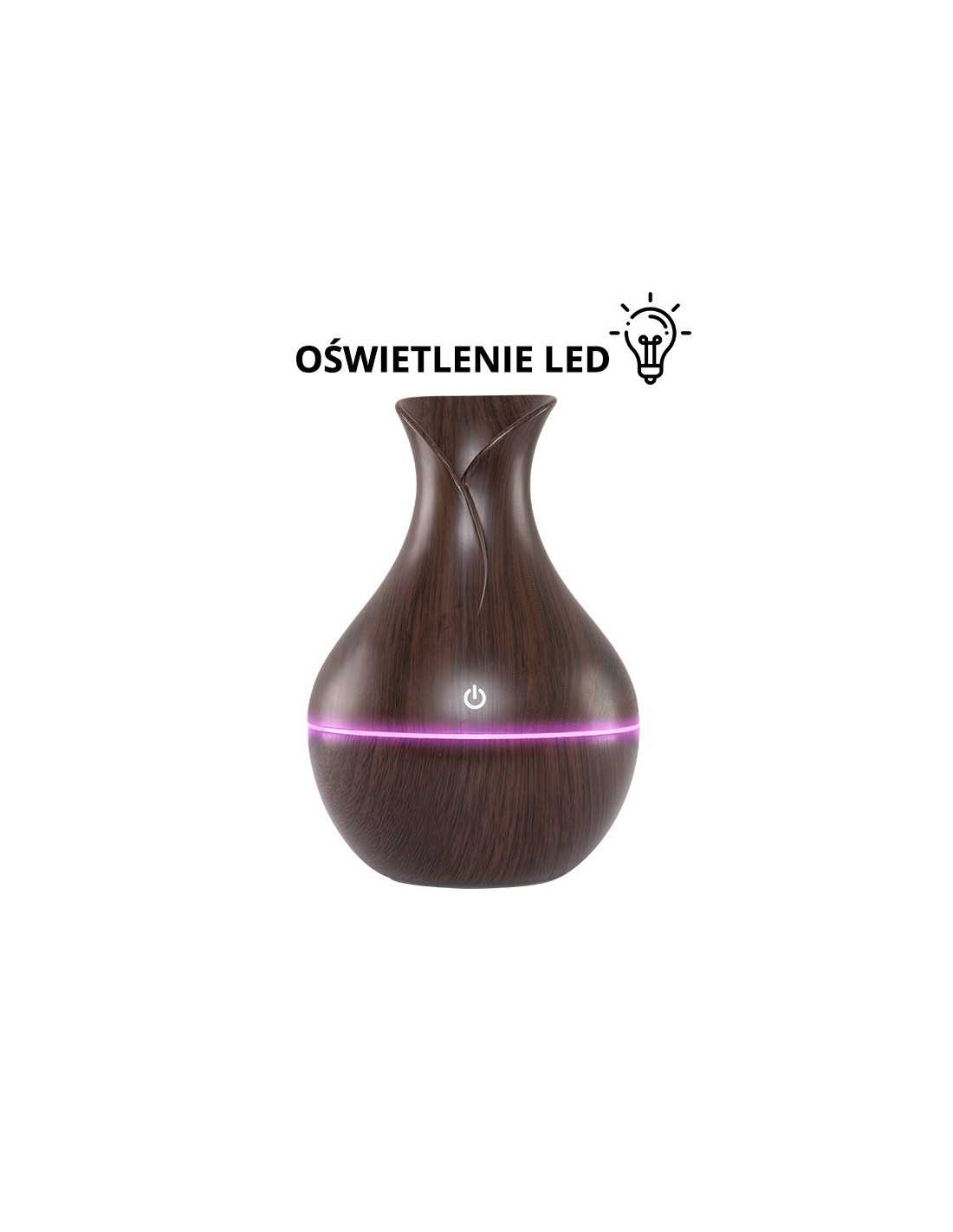 Aroma dyfuzor nawilżacz powietrza spa 17 dark wood 130 ml 