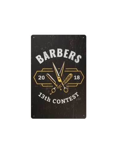 Tablica ozdobna barber B038 