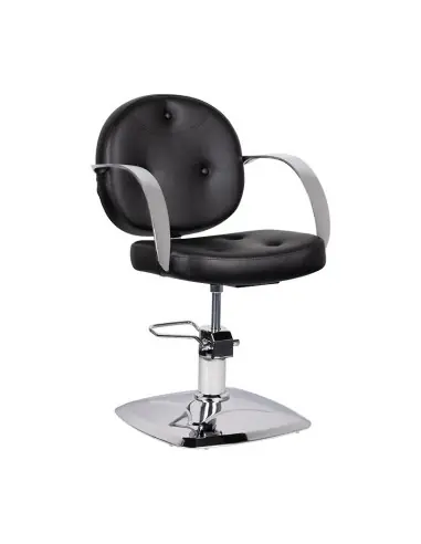 Gabbiano Asti hairdressing chair, black {attributes}
