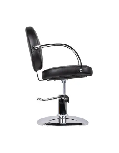  Chaise de coiffure gabbiano asti, noire 