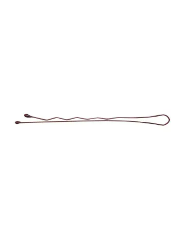 Wsuwki fryzjerskie do włosów E-58 120 szt 5,6 cm miedziany 