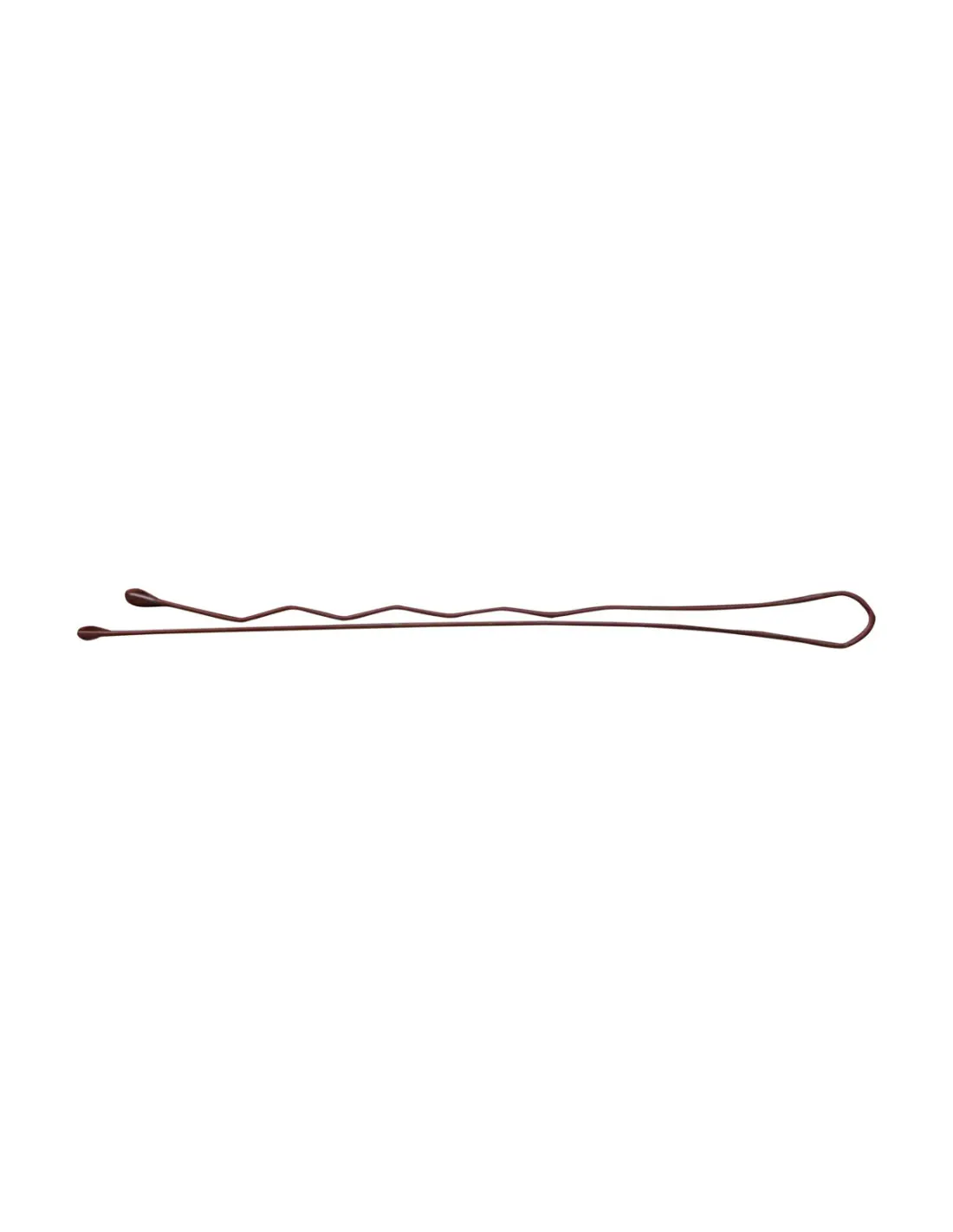 Wsuwki fryzjerskie do włosów E-58 120 szt 5,6 cm miedziany 
