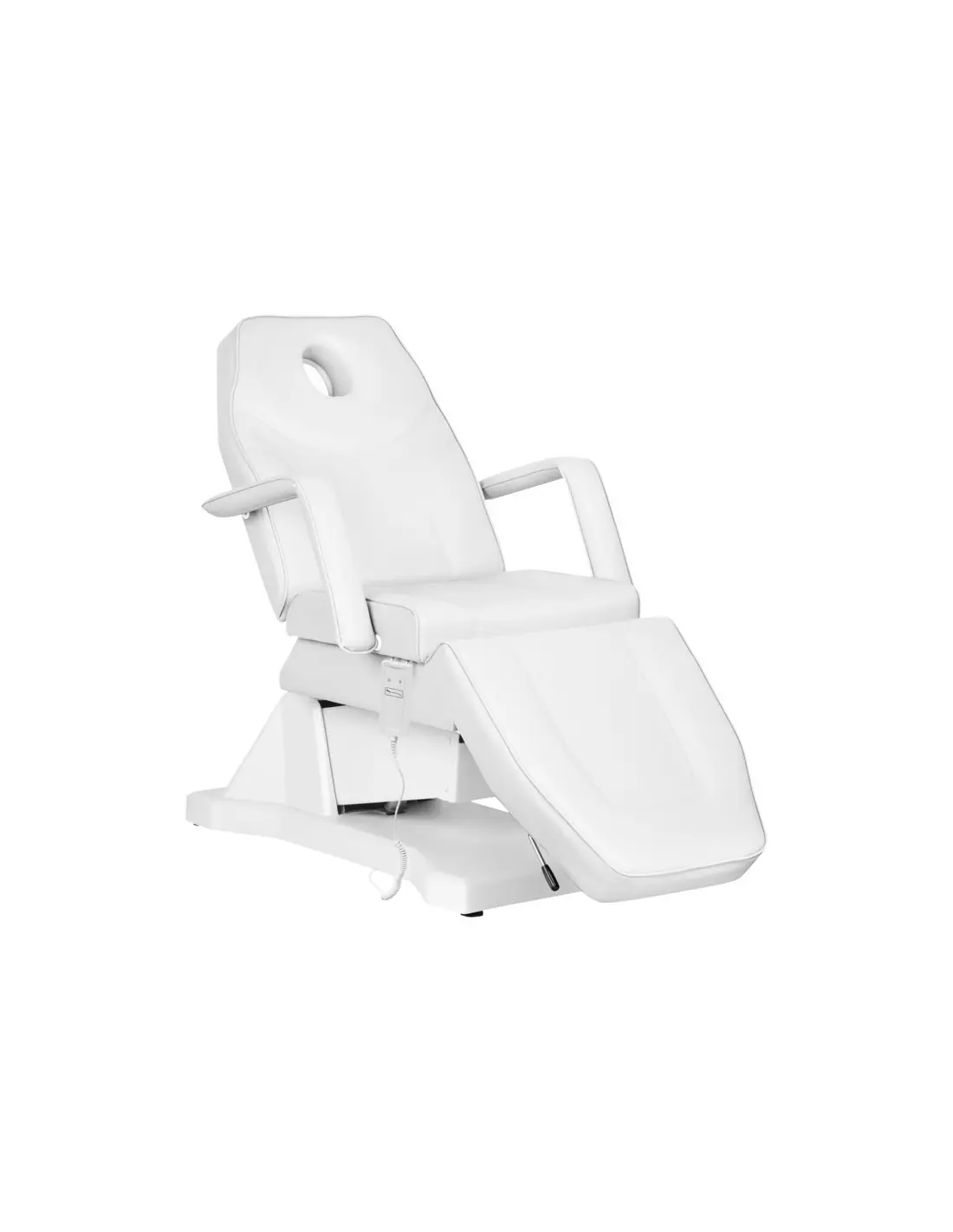Sillon Soft elektrische cosmetische stoel 1 motor wit