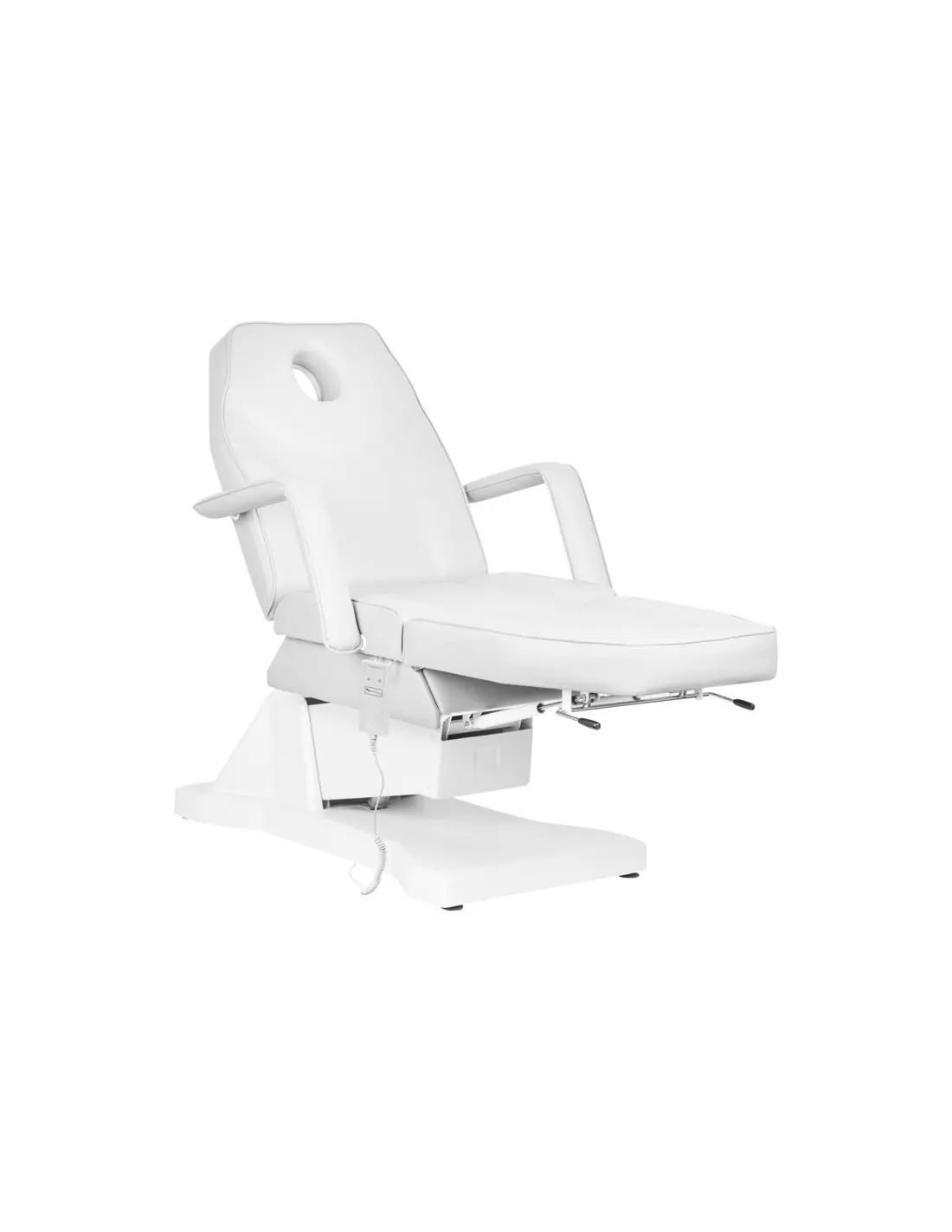 Sillon Soft elektrische cosmetische stoel 1 motor wit