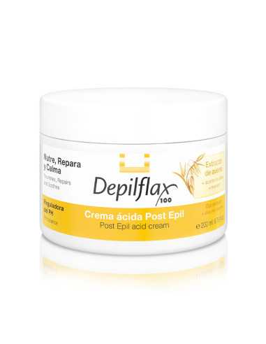 Depilflax 100 krem z kwasem glikolowym po depilacji 200 ml 