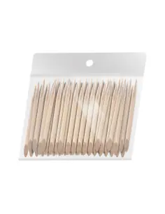 Ocho nails bâtonnets à cuticules en bois 6,5 cm 100 pcs.