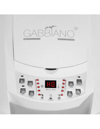 Gabbiano sauna fryzjerska stojąca 408D biała z aktywnym ozonem 