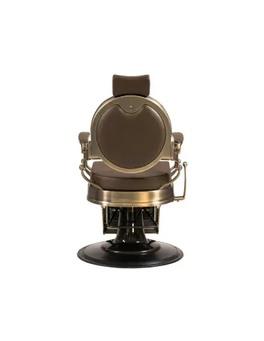 Poltrona da barbiere Florence in bronzo marrone 