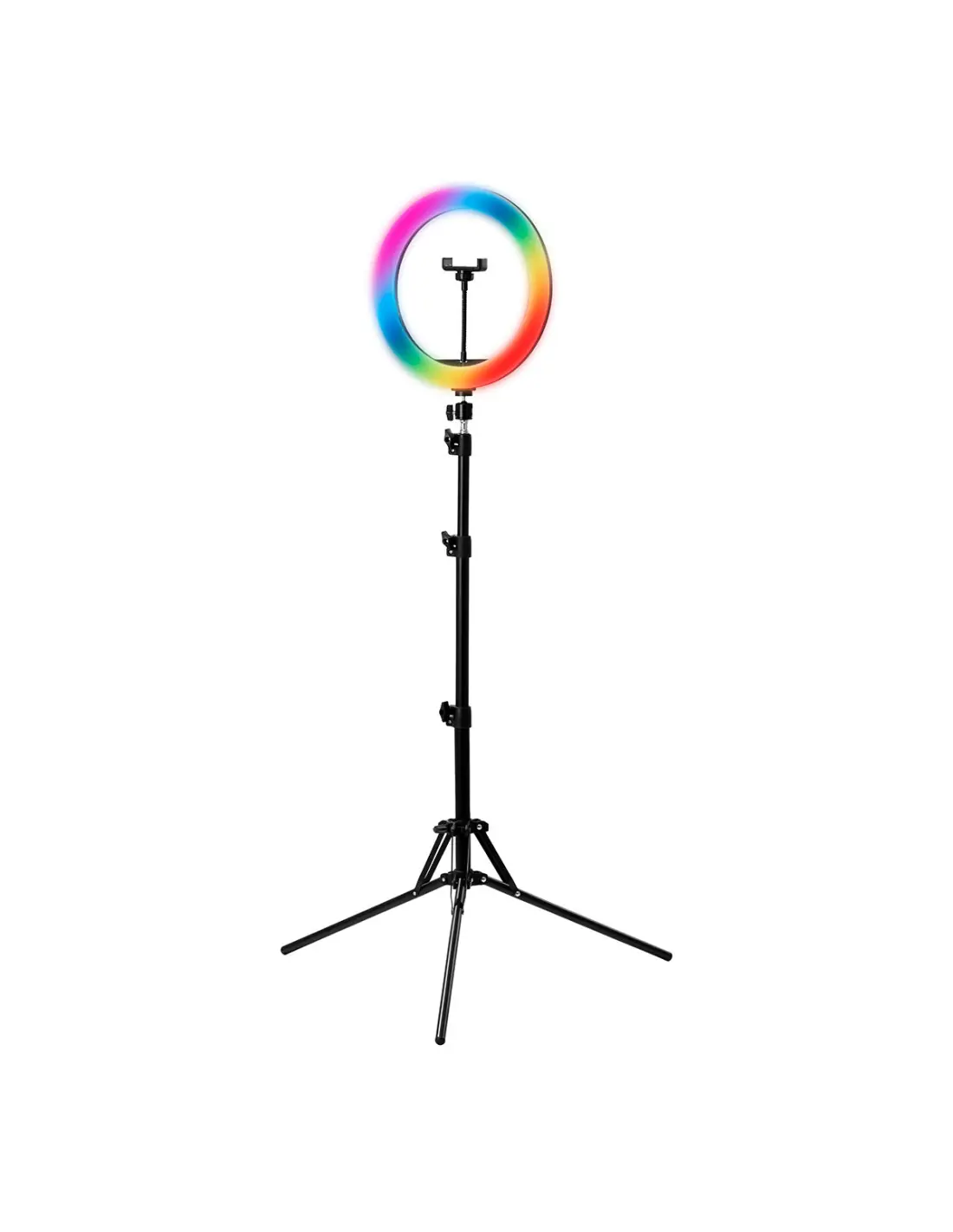 GLOW lampa pierścieniowa ring 13 RGB bsc ze statywem 10W 