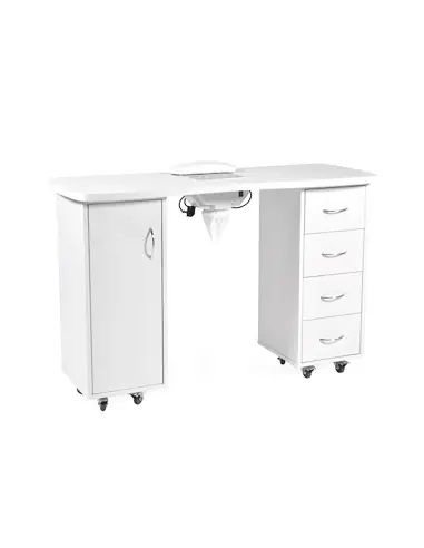 Table manucure avec dépoussiéreuse 