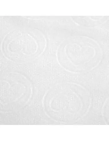 Jednorazowe chusty zabiegowe 20 szt. 70 x 40 cm białe serca 