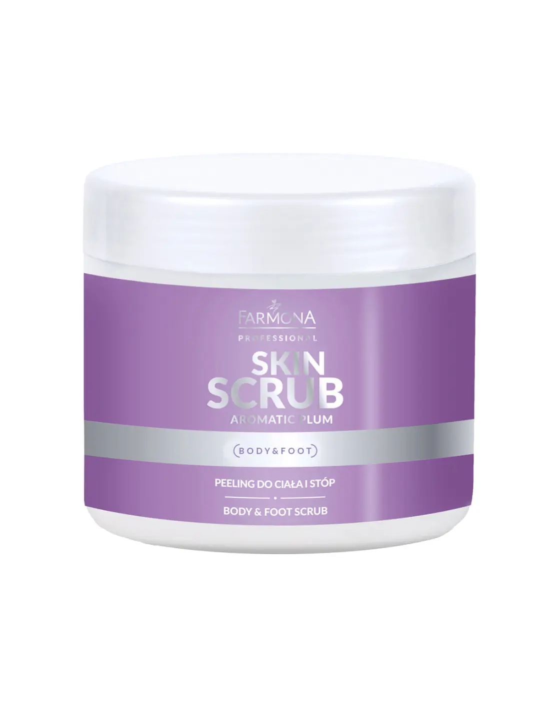 Farmona Skin scrub aromatic plum peeling do ciała i stóp śliwka 500 g 