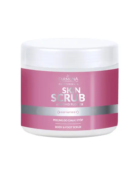 Farmona Skin scrub almond flower peeling do ciała i stóp kwiat migdałowca 500 g 
