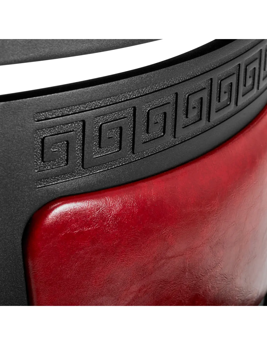 Cavalese Red Barber chair – Retro Elegance & Professional Ergonomics 