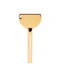 Goldene Tubenpresse zum Färben von Haaren