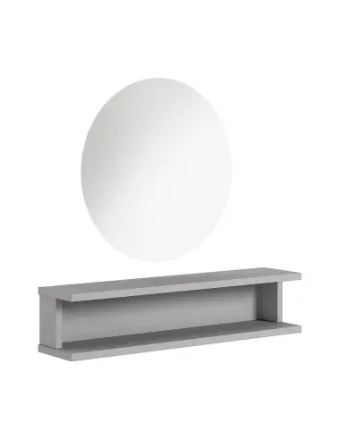 Elor LED dark grey hair salon dressing Styling station 
