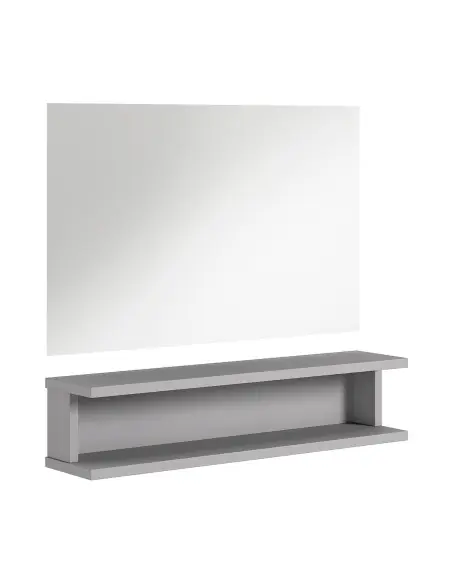 Ciemnoszara toaletka do salonu fryzjerskiego LED Dip 