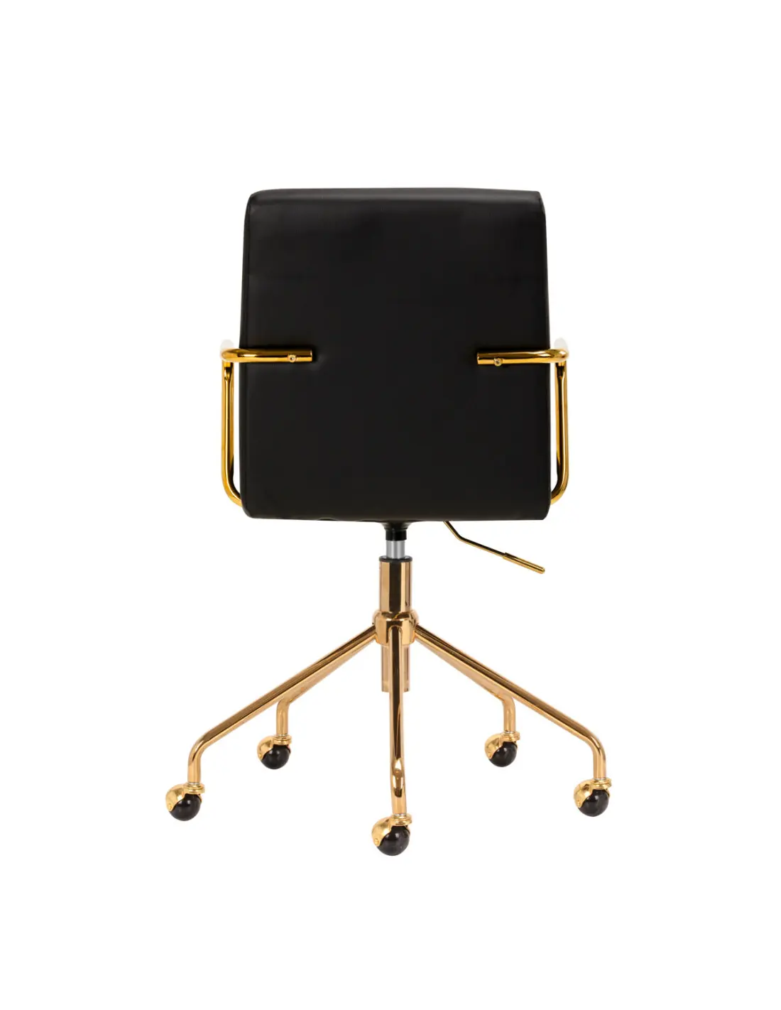 Krzesło Kosmetyczne QS-OF211G złoto czarne
