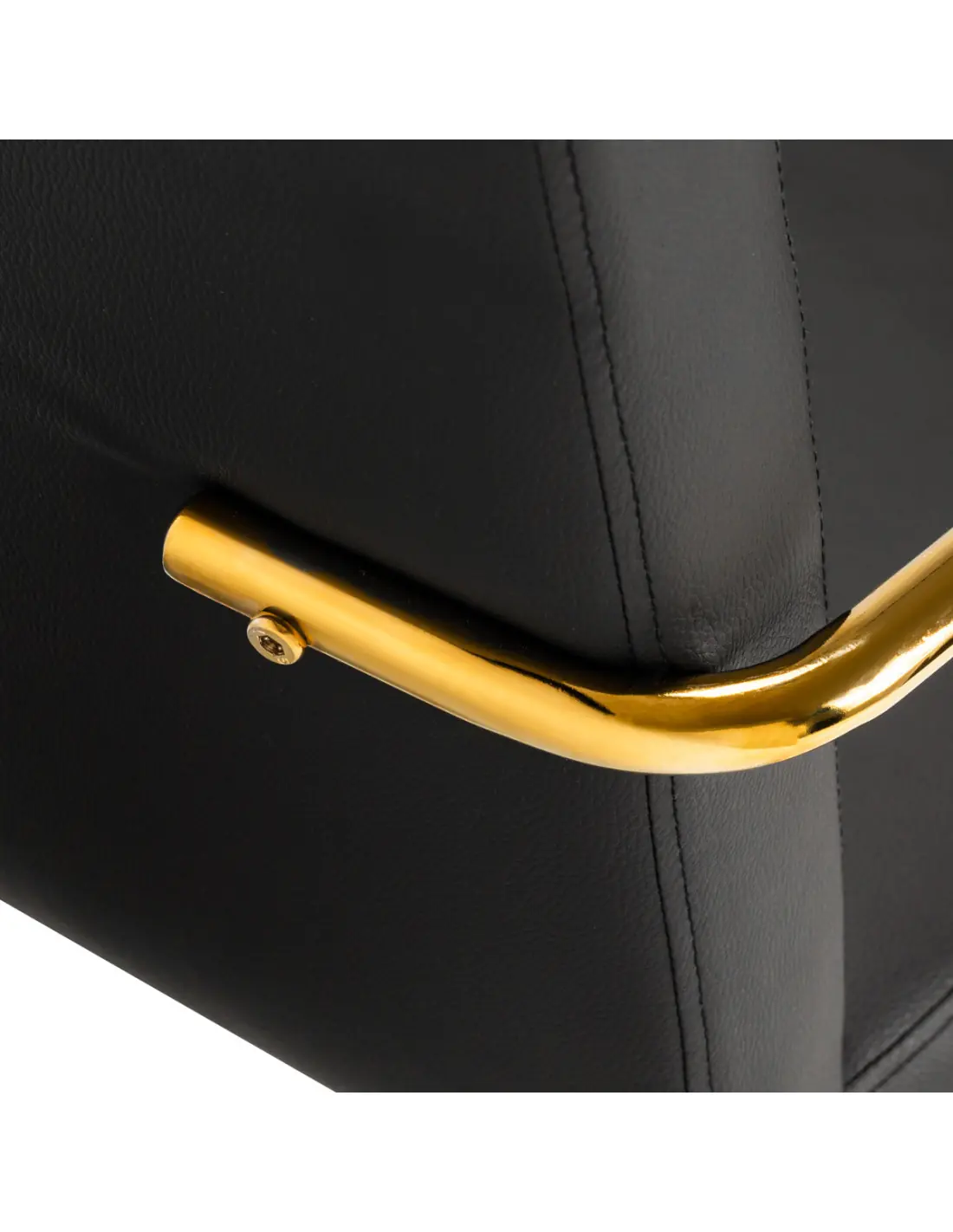 Krzesło Kosmetyczne QS-OF211G złoto czarne