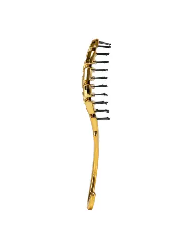 Szczotka do włosów giętka P-1032 Złota 