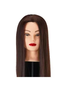 Hairdressing training head f wz2 synthetic hair color 4h length 24