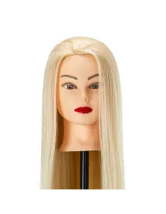 Hairdressing training head f wz2 synthetic hair color 613h length 24