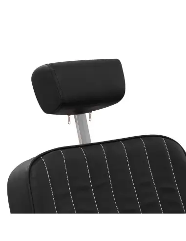 Gold Line Schwarzer Friseurstuhl – Couture-Eleganz und Premium-Ausführungen