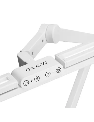 Lampa zabiegowa do manicure Glow L03 do blatu biała 