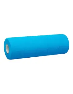Disposable Self-Adhesive Paper Barber Crepe Collar Blue 5 pcs