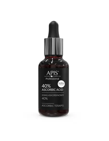 Apis ascorbico terapis kwas askorbinowy 40% 30 ml 