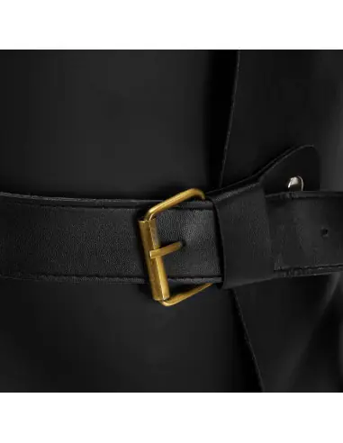 Fartuch barberski K-508 czarny 