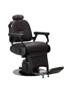 Brown Electric Barber chair – Motorized & High-End Comfort