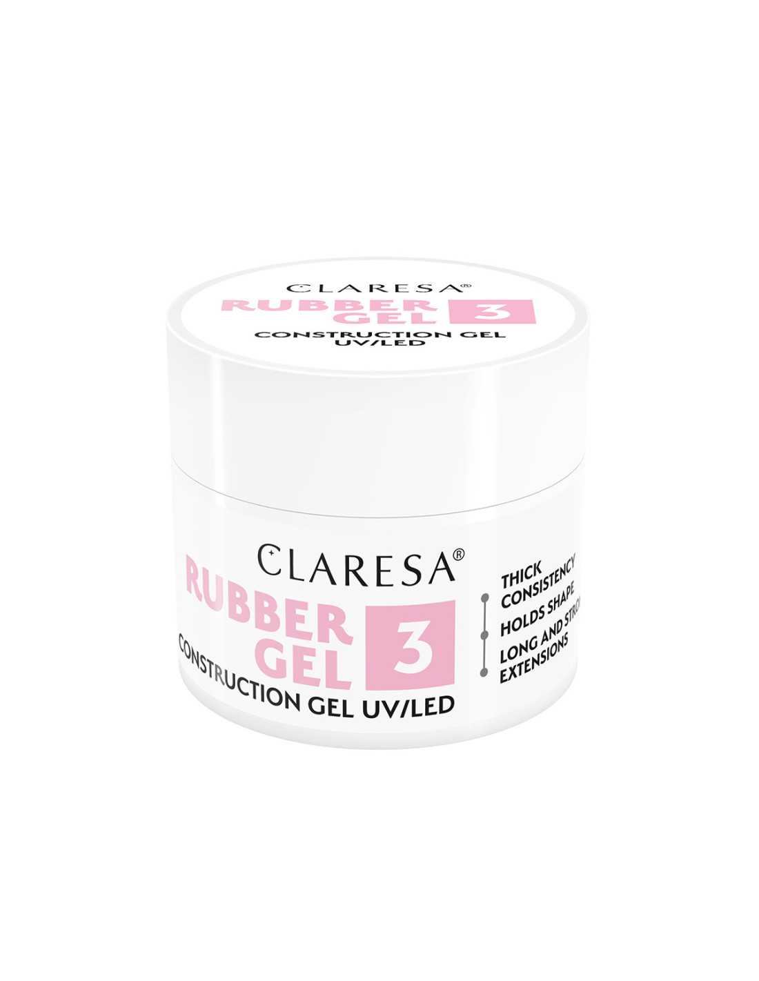 Claresa Żel budujący Rubber żel 3 -12g 