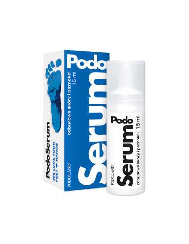 Podoland preparat PodoSerum odbudowa skóry i paznokci 15ml 