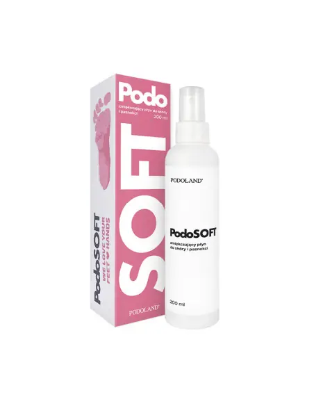 Podoland preparat PodoSoft zmiękczający płyn do skóry i paznokci 200ml 