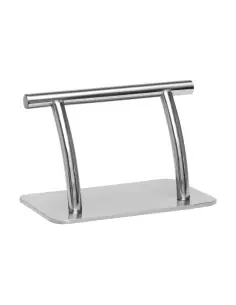Gabbiano Friseur-Fußstütze L005S Silber