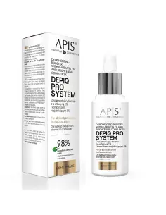 Apis depiq pro system booster dépigmentant à l'α-arbutine 1% et complexe éclaircissant 1% 30 ml
