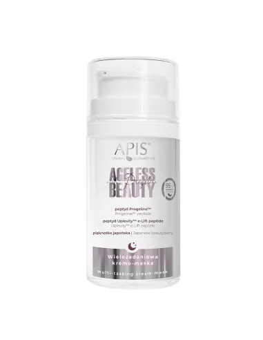 Apis Ageless beauty with progeline wielozadaniowa kremo-maska na noc z progeliną 50 ml 