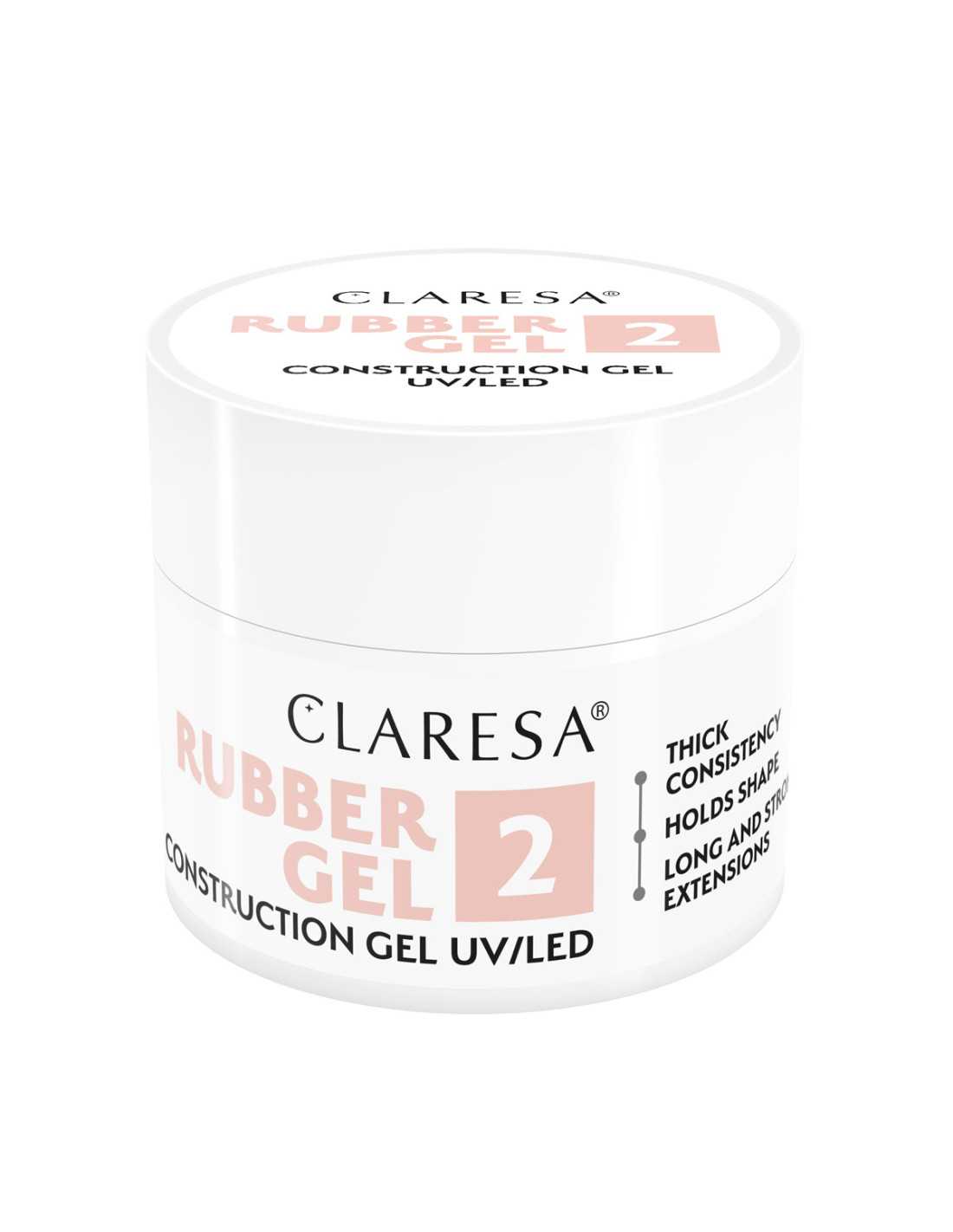 Claresa Żel budujący Rubber żel 2 90g 
