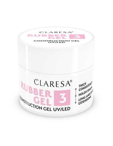 Claresa Żel budujący Rubber żel 3 90g 