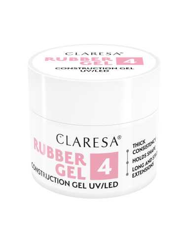 Claresa Żel budujący Rubber żel 4 90g 