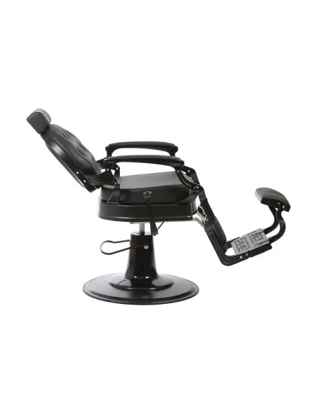 Fotel fryzjerski Florence Full Black – integralny design i profesjonalna wydajność