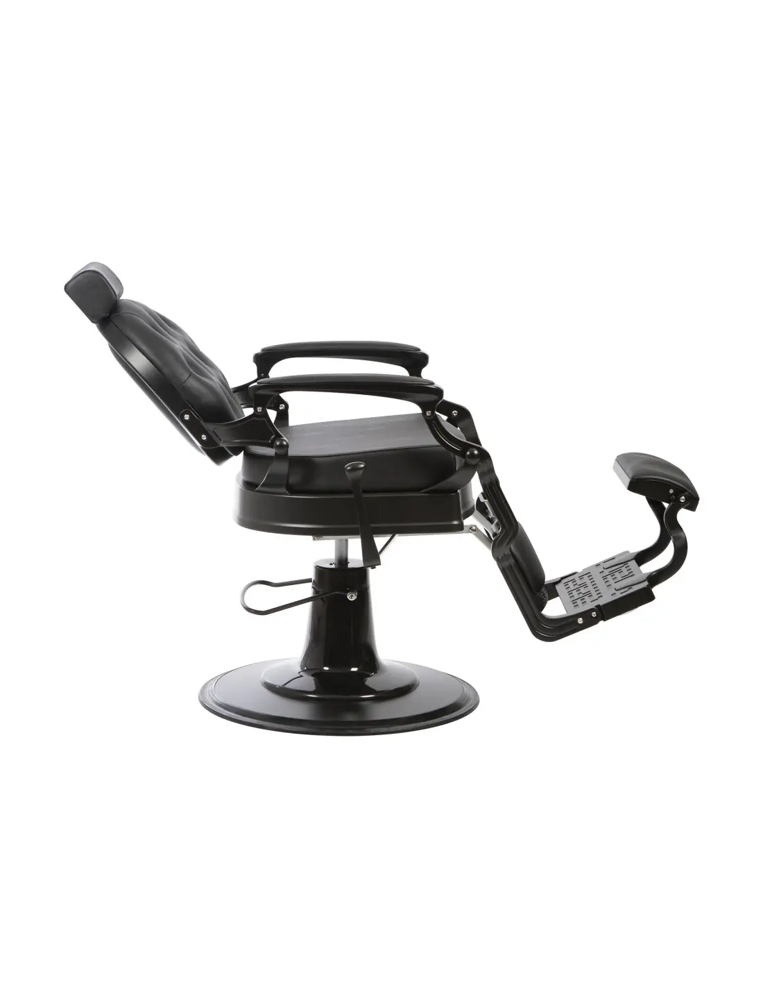 Barberstuhl Florence in Schwarz – Integrales Design und professionelle Leistung 