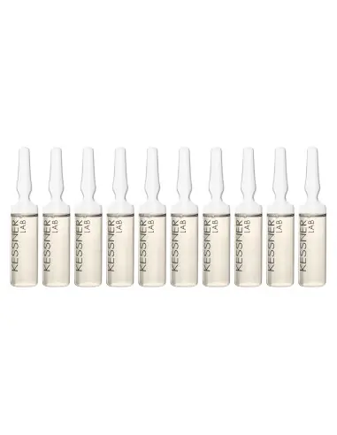 KESSNER LAB Ampułki z kofeiną do skóry głowy i włosów - 10 x 10 ml 