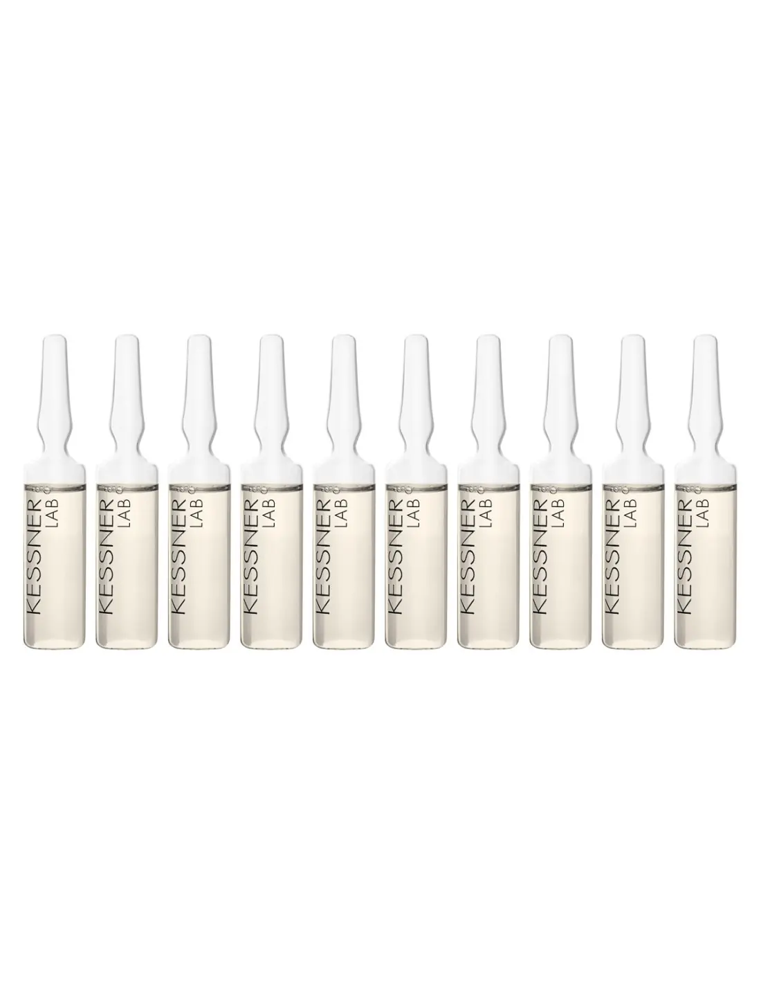 KESSNER LAB Ampułki z kofeiną do skóry głowy i włosów - 10 x 10 ml 