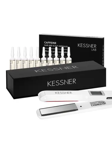 Kit Cheveux Kessner : Appareil à Ultrasons et Ampoules de Caféine 