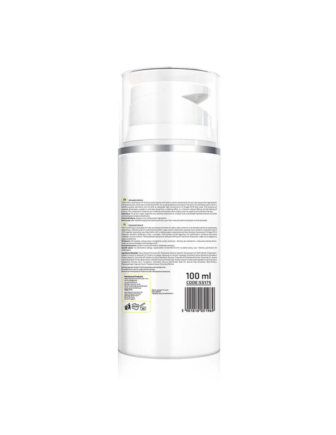 Apis CERAMIDE REPAIR Regenerante krem z ceramidami i kwasami Omega 3-6-9 100 ml 