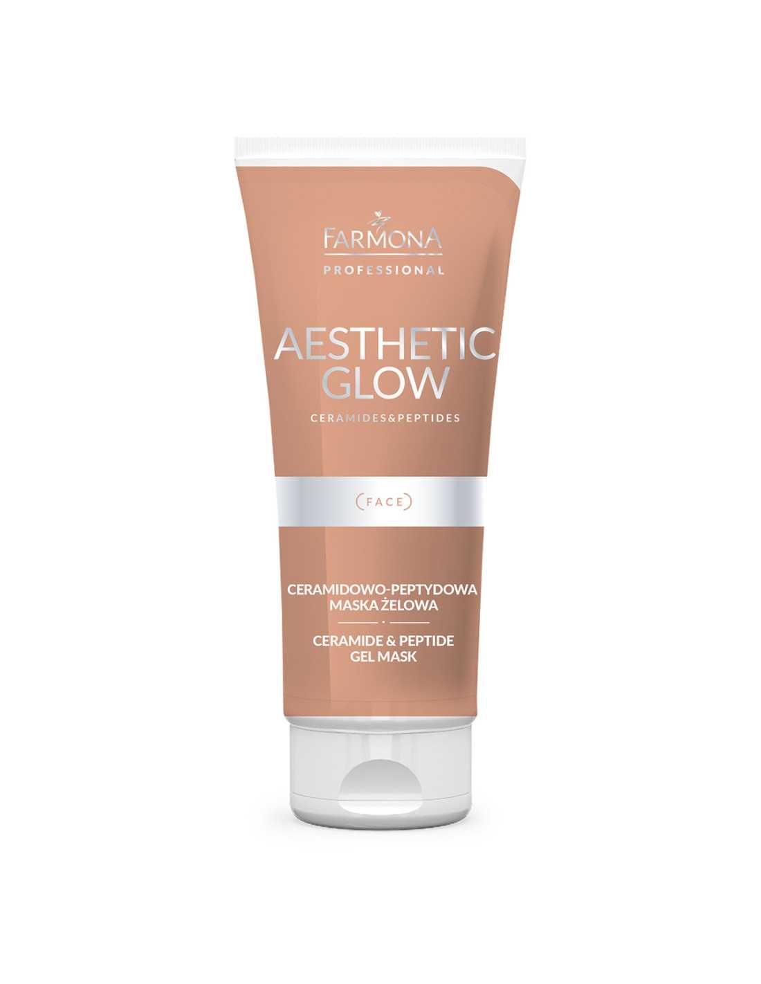 Farmona brillo estético ceramidowo-peptydowa mascarilla żelowa 200ml 